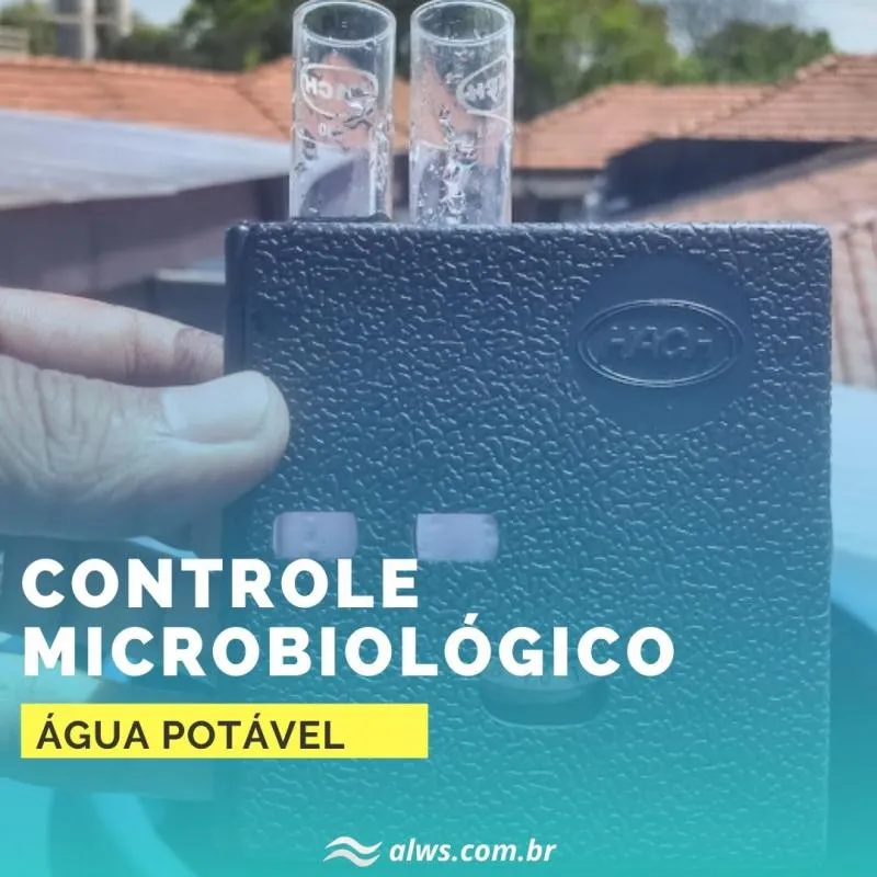 Controle microbiologico da agua